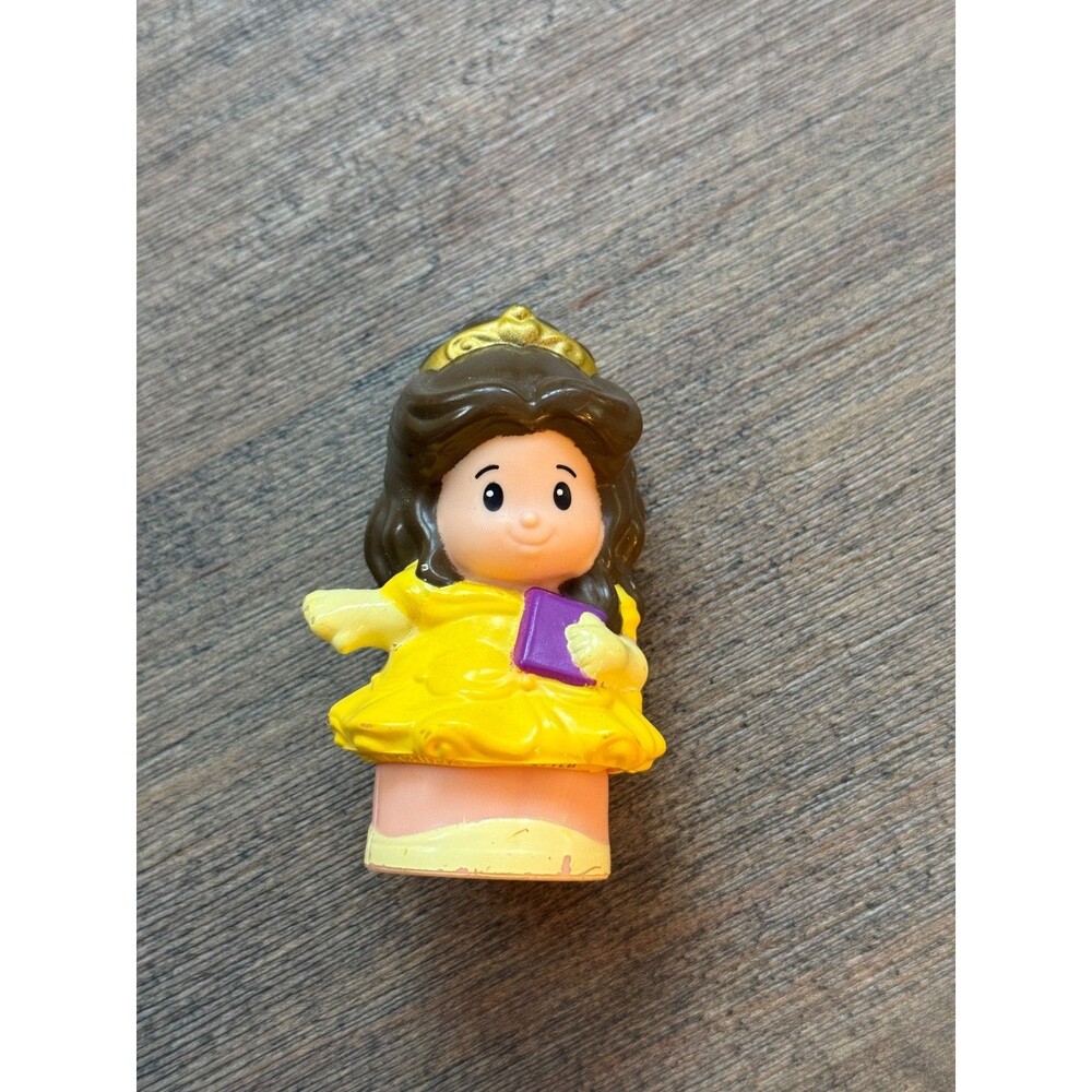 Fisher Price Little People Disney Princess Belle Figure 2018 Holding Book